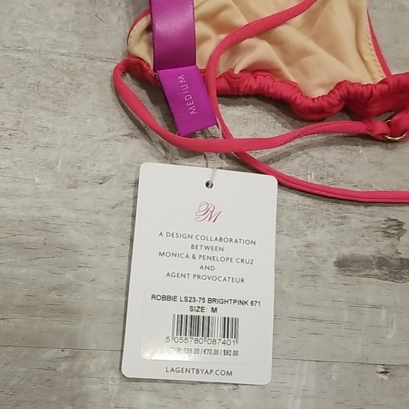 💕L'AGENT by AGENT PROVOCATEUR💕 Robbie Bikini TOP - Picture 10 of 10